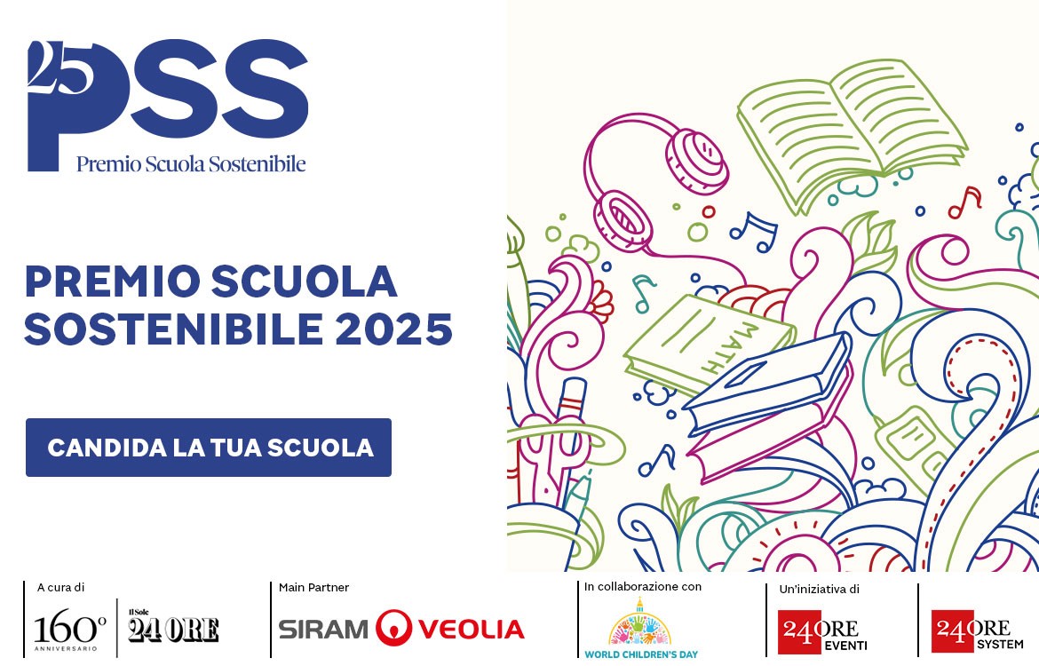 Candida la tua scuola al Premio Scuola Sostenibile 2025