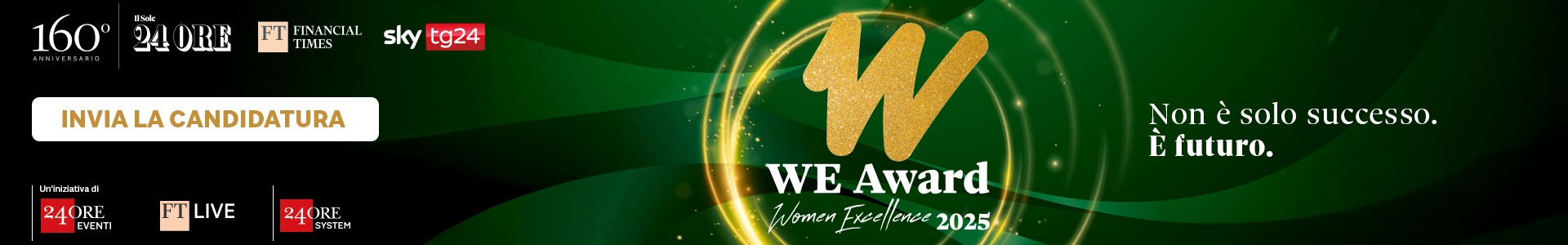 Candida la tua impresa a We Award - Women Excellence 2025