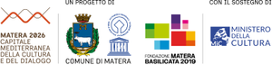 Logo Matera 2026 fascia loghi